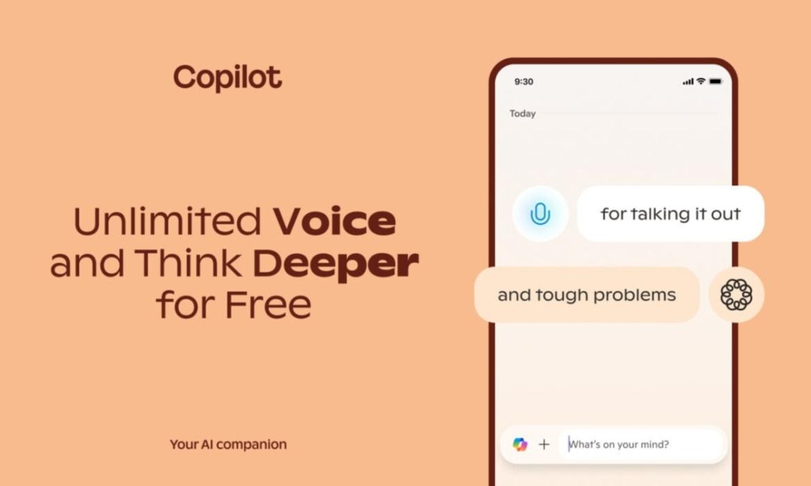 unlimited free access to o1 and voice mode on microsoft copilot