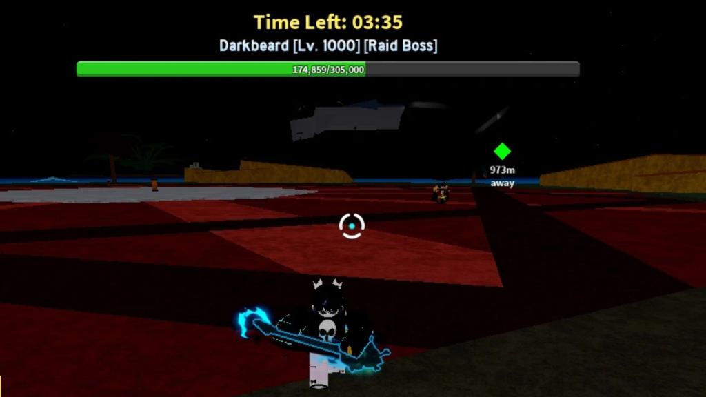 Darkbeard Boss Fight Blox Fruits