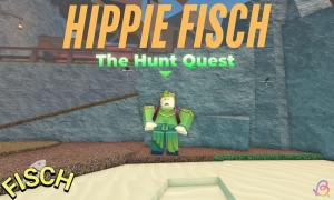 Where is Hippie in Fisch? The Hunt Mega Edition Quest