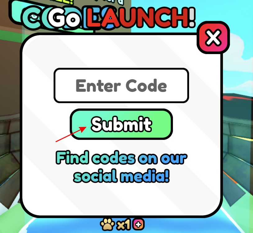 Flying Wings Race Simulator Codes Submit Button