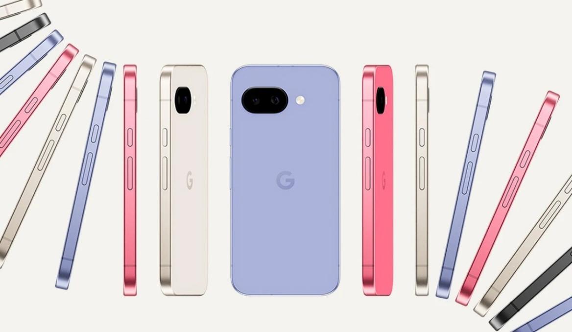 Google Pixel 9a in all its colors iris purple primary