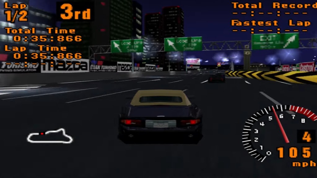 Gran Turismo PS1 Gameplay