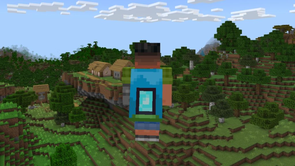 Minecraft Home Cape