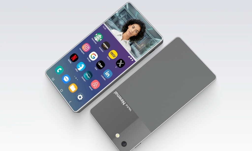 product image of the Newnal AI Phone with a white background