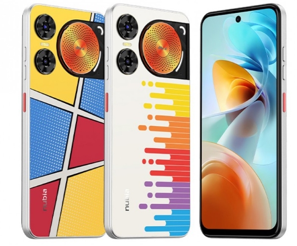 Nubia Music 2 colors with front and back pictures