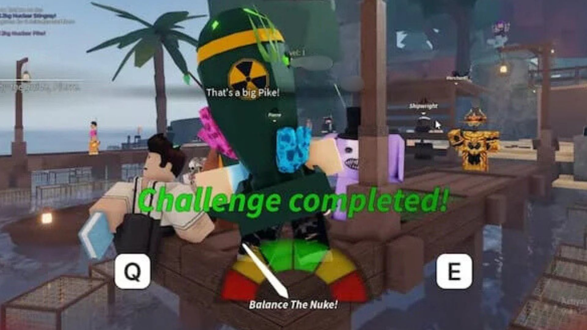 Nuke Fisch minigame