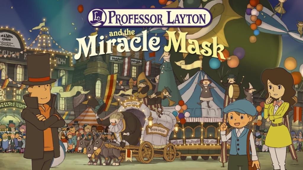 Professor Layton Nintendo 3DS