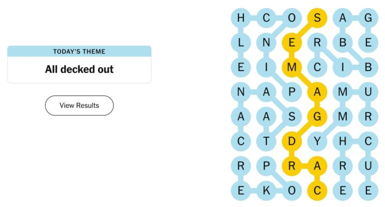 NYT Strands Today Hints and Answers for March 7, 2025 Beebom