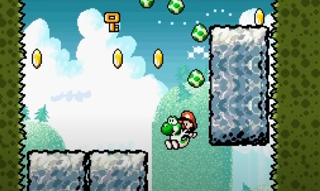 Super Mario World II Yoshi's Island SNES